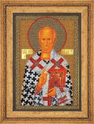 Рама для иконы с оргстеклом «Николай Чудотворец», 17x25,1 см