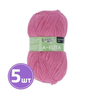 Пряжа Семеновская A-elita (158), флокс 5 шт. по 100 г Пряжа Семеновская A-elita (158), флокс 5 шт. по 100 г