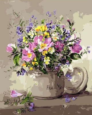 Картина по номерам «Нежный букет» Картина по номерам «Нежный букет»