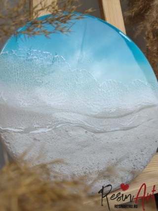 Мальдивы - Набор для рисования эпоксидной смолой (Море) Мальдивы - Набор для рисования эпоксидной смолой (Море)