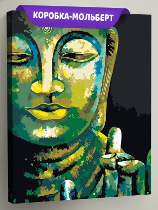 Картина по номерам «Будда 3»