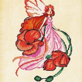 Рисунок на ткани «Маковка»