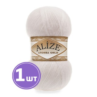 Пряжа ALIZE Angora Gold (599), речной жемчуг, 1 шт. 100 г Пряжа ALIZE Angora Gold (599), речной жемчуг, 1 шт. 100 г