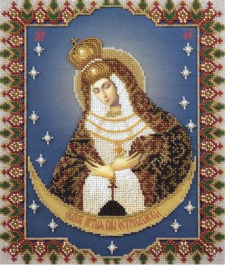 Набор для вышивания «Икона Божией Матери Остробрамская»