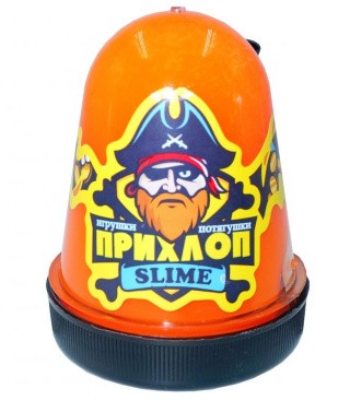 Слайм Прихлоп Флуоресцентный оранжевый Слайм Прихлоп Флуоресцентный оранжевый