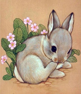 Алмазная вышивка «Зайчик» Алмазная вышивка «Зайчик»