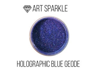 Глиттер мелкий Holografic Blue Geode, 50 г, Craftsmen.store