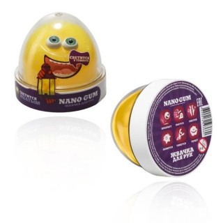 Жвачка для рук Nano Gum, светится в темноте жёлтым, 50 Жвачка для рук Nano Gum, светится в темноте жёлтым, 50