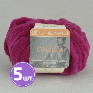 Пряжа LineaPIU CINCILLA (31110), фуксия, 5 шт. по 50 г Пряжа LineaPIU CINCILLA (31110), фуксия, 5 шт. по 50 г