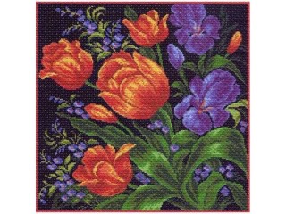Набор для вышивания «Тюльпаны. Подушка»
