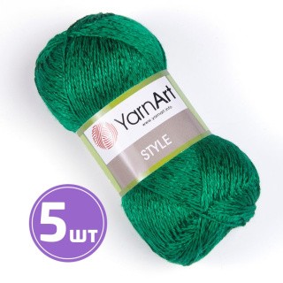 Пряжа YarnArt Style (664), зеленый, 5 шт. по 50 г Пряжа YarnArt Style (664), зеленый, 5 шт. по 50 г