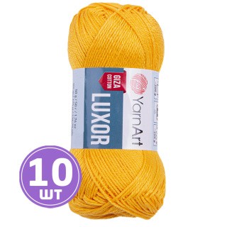 Пряжа YarnArt Luxor (Луксор гиза коттон) (1204), канарейка, 10 шт. по 50 г Пряжа YarnArt Luxor (Луксор гиза коттон) (1204), канарейка, 10 шт. по 50 г