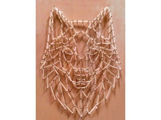 Набор для творчества STRING ART «Волк полигональный»