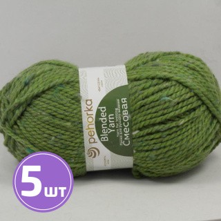 Пряжа Пехорка Смесовая (119), горох, 5 шт. по 200 г Пряжа Пехорка Смесовая (119), горох, 5 шт. по 200 г