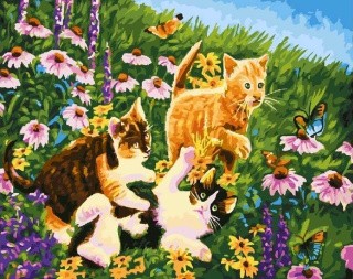 Картина по номерам «На лужайке» Картина по номерам «На лужайке»