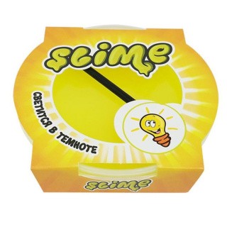 Лизун Slime «Mega», светится в темноте, желтый Лизун Slime «Mega», светится в темноте, желтый