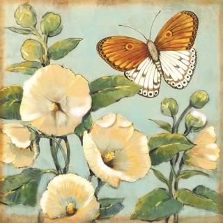 Алмазная вышивка «Белые цветы» Алмазная вышивка «Белые цветы»