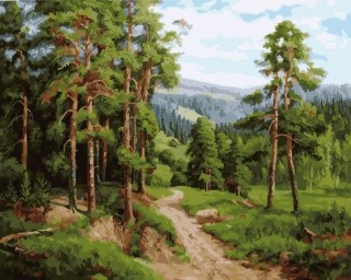 Картина по номерам «Подборье» Картина по номерам «Подборье»