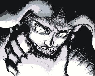 Картина по номерам «Берсерк Berserk манга аниме: демон чб» Картина по номерам «Берсерк Berserk манга аниме: демон чб»