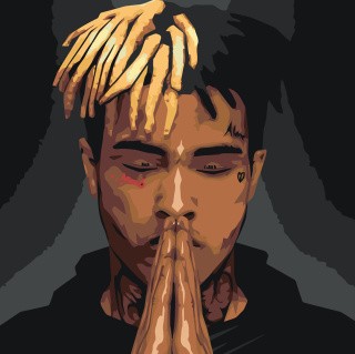 Картина по номерам «XXXTENTACION 7» Картина по номерам «XXXTENTACION 7»