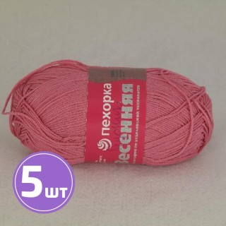 Пряжа Пехорка Весенняя (21), брусника, 5 шт. по 100 г Пряжа Пехорка Весенняя (21), брусника, 5 шт. по 100 г