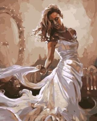 Картина по номерам «Танец в белом» Картина по номерам «Танец в белом»