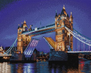Алмазная вышивка «Тауэрский мост» Алмазная вышивка «Тауэрский мост»
