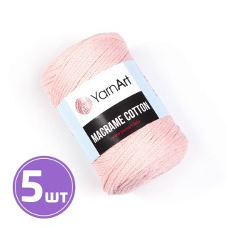 Пряжа YarnArt Macrame Cotton (767), розовый, 5 шт. по 250 г Пряжа YarnArt Macrame Cotton (767), розовый, 5 шт. по 250 г