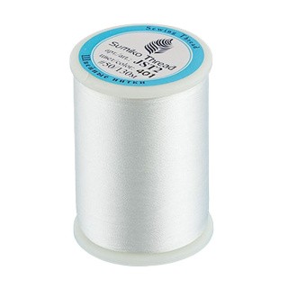 Нитки для вышивания SumikoThread, цвет: №401 белый, 130 м