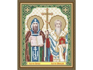 Рисунок на ткани «Святые Кирилл и Мефодий»