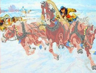 Рисунок на ткани «Картина Грузинского» Рисунок на ткани «Картина Грузинского»