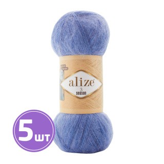 Пряжа ALIZE 3 Season (3 Сезона) (40), гиацинт, 5 шт. по 100 г Пряжа ALIZE 3 Season (3 Сезона) (40), гиацинт, 5 шт. по 100 г