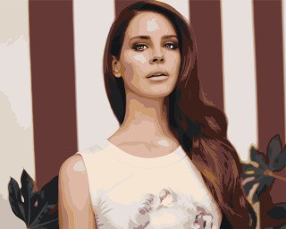Картина по номерам «Lana Del Rey Лана Дель Рей 5» Картина по номерам «Lana Del Rey Лана Дель Рей 5»
