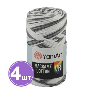 Пряжа YarnArt Macrame Cotton VR (Макраме Коттон ВР) (910), мультиколор, 4 шт. по 250 г Пряжа YarnArt Macrame Cotton VR (Макраме Коттон ВР) (910), мультиколор, 4 шт. по 250 г