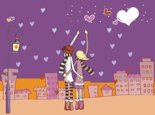 Картина по номерам «Парочка» Картина по номерам «Парочка»