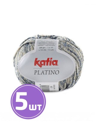 Пряжа Katia Platino (57), меланж, 5 шт. по 50 г