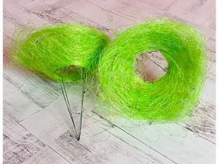 Каркас для букета Сизаль, d 25 см, зеленый, Blumentag Каркас для букета Сизаль, d 25 см, зеленый, Blumentag