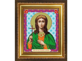Рисунок на ткани «Святая Мученица Любовь» Рисунок на ткани «Святая Мученица Любовь»