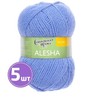Пряжа Семеновская Alesha (11331), гиацинт 5 шт. по 50 г Пряжа Семеновская Alesha (11331), гиацинт 5 шт. по 50 г