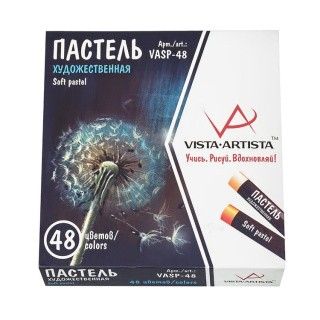 Набор художественной пастели Vista-Artista Studio, 48 цветов Набор художественной пастели Vista-Artista Studio, 48 цветов