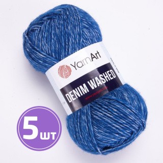 Пряжа YarnArt Denim Washed2 (923), василек меланж, 5 шт. по 50 г Пряжа YarnArt Denim Washed2 (923), василек меланж, 5 шт. по 50 г