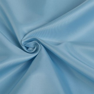 Ткань подкладочная Поливискоза нарезка, 10 м, ширина 145 см, 86 г/м², цвет: голубой, IDEAL