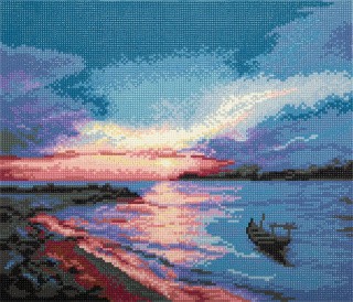 Алмазная вышивка «Нежный рассвет» Алмазная вышивка «Нежный рассвет»