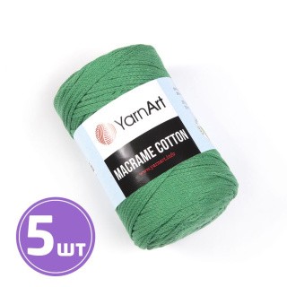 Пряжа YarnArt Macrame Cotton (759), зеленый, 5 шт. по 250 г