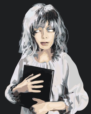 Картина по номерам Resident Evil девочка Эмили