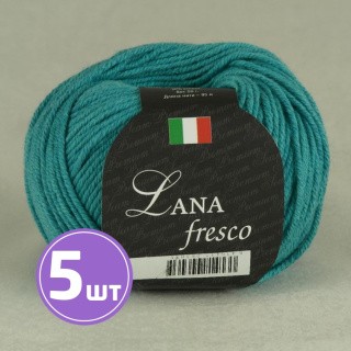 Пряжа SEAM LANA fresco (807), бирюзовый, 5 шт. по 50 г