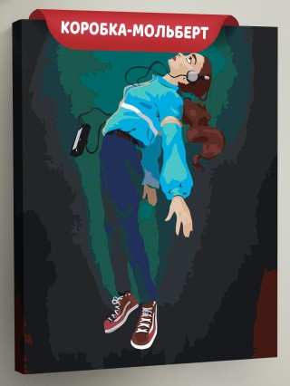 Картина по номерам ОСД Очень странные дела