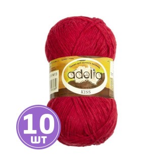Пряжа Adelia KISS (13), бордовый, 10 шт. по 50 г Пряжа Adelia KISS (13), бордовый, 10 шт. по 50 г