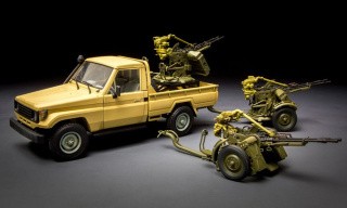 Сборная модель «Автомобиль PICKUP w/ZPU-2» Сборная модель «Автомобиль PICKUP w/ZPU-2»