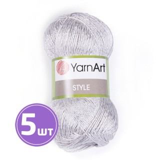 Пряжа YarnArt Style (Стайл) (666), перламутровый, 5 шт. по 50 г Пряжа YarnArt Style (Стайл) (666), перламутровый, 5 шт. по 50 г